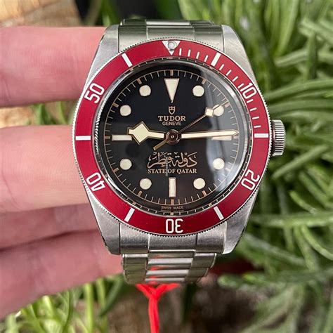 tudor black bay state of qatar edition